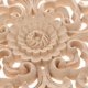 thumbnail image 5 of Tallado De Del Europeo Sin Decoración De Del Marco Europeo Del - Tamaño_xl Size_XL Macarena Apliques de madera de flores talladas, 5 of 8