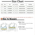 thumbnail image 3 of Brglopf Women's Bra Wireless Push Up Comfort Crossover Bra V Neck Seamless Bralettes No Underwire Lace Brasieres Wirefree Everyday Basic Sleeping Bras, 3 of 4