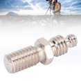 thumbnail image 1 of 1/4 to 3/8 Inch Screw Adapter, Iron 1/4 Inch to 3/8 Inch Camera Conversion Screw for Tripod Ball Head Monopod Quick Release Plate, 1 of 8