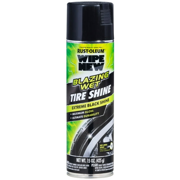 Toallita Rust-Oleum de Tire Shine, nueva, tal como se ve en la televisión, 450 ml (paquete de 6)