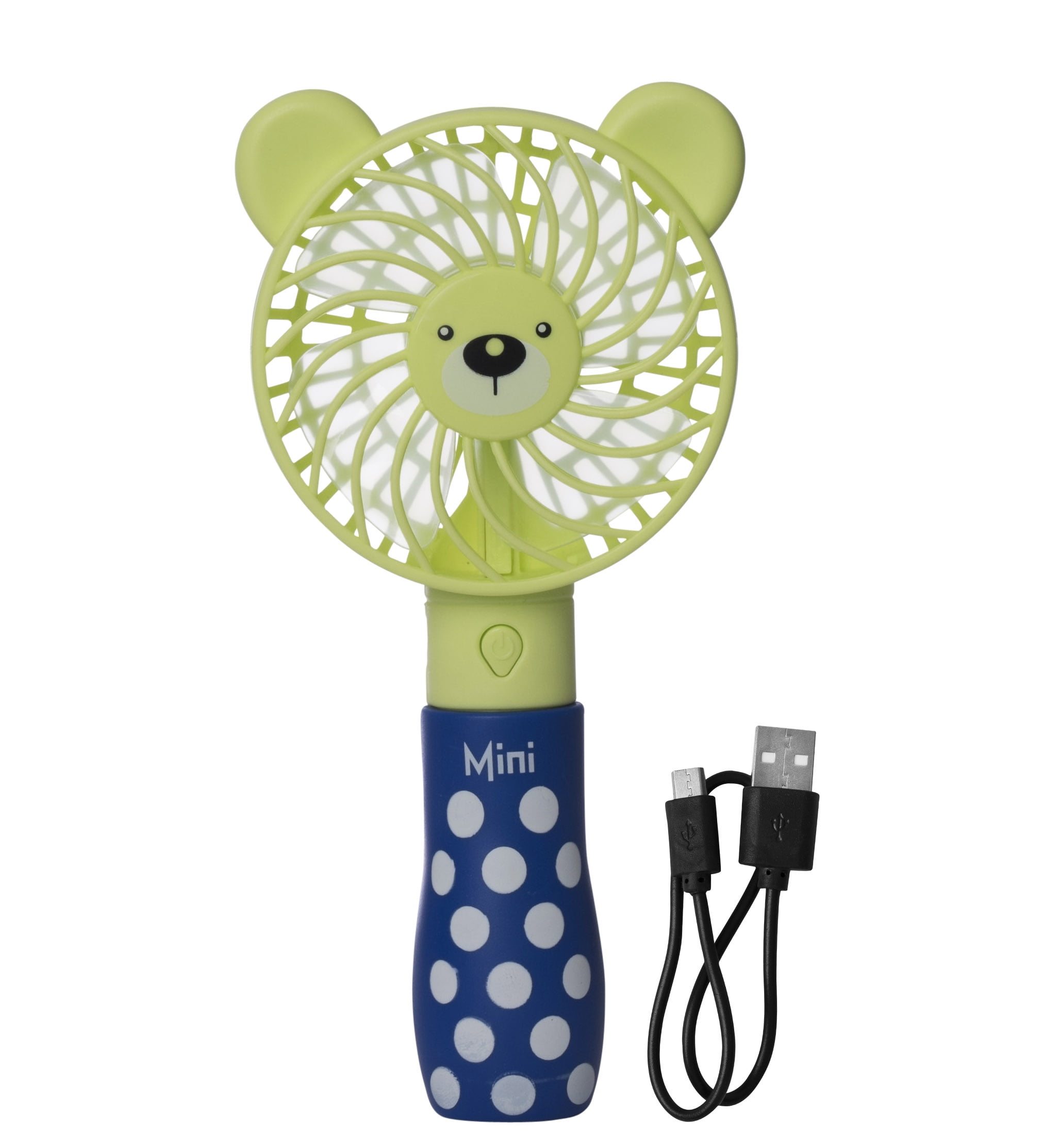 Kidstech Mini Hand Held Fan Operated with USB Rechargeable Battery