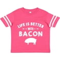 thumbnail image 3 of Inktastic Life's Better with Bacon Boys or Girls Toddler T-Shirt, 3 of 5