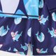thumbnail image 4 of Traje de baño de dos piezas para niños pequeños, moda, lindo estampado, manga larga, protector solar, playa, surf, natación, conjunto de traje de baño para niños, 4 of 6