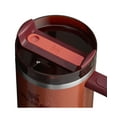 thumbnail image 2 of Stanley Quencher Flowstate 40oz Hammertone Clay Stainless Steel Tumbler, 2 of 4