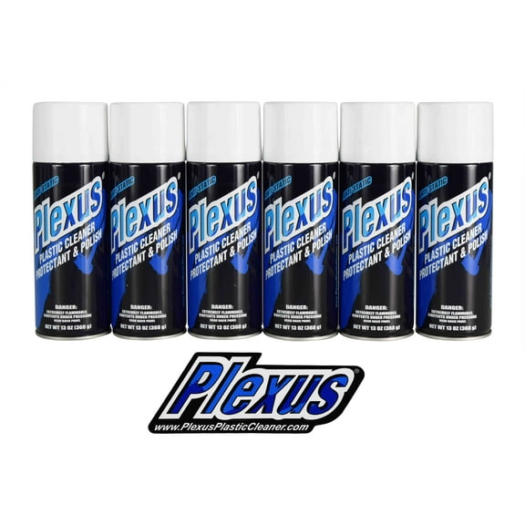 Plexus Plastic Cleaner and Protectant 20214 (13 oz) 6 Pack