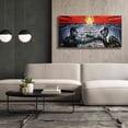 thumbnail image 5 of Epic Graffiti 'When The King Speaks' by Jan Kasparec, Canvas Wall Art, 60"x30", 5 of 8