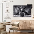 thumbnail image 5 of Elephant Stock Four Blade Propeller Monochrome Wall Art - Horizontal Canvas Wall Art - Living Room Wall Decor - Transportation Canvas - Gray And White Decor - 12" x 8", 5 of 8