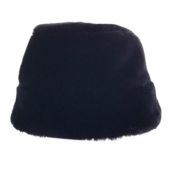 UDIYO 2-6 Years Girls Hat ry Mink Leopard Solid Color Flat Top Fisherman Cap Autumn Winter Short Brim Bucket Hat for Outdoor