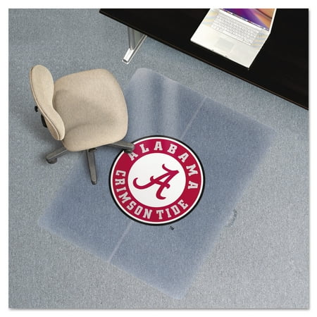 ES Robbins Collegiate Chair Mat for Low Pile Carpet, 36 x 48, Alabama Crimson Tide