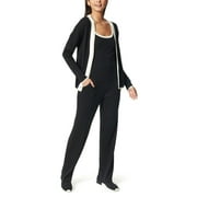 Anne Klein ANNE BLACK Women's Braxten Cardigan Sweater, US Small