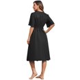 thumbnail image 3 of Ekouaer Cover Up for Women Swimwear Sexy Open Front Kimono Bathing Suit Cover Up Slim Fit Swimsuit, 3 of 6