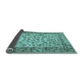 thumbnail image 2 of Ahgly Company Indoor Round Persian Light Blue Traditional Area Rugs, 7' Round, 2 of 4