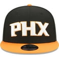thumbnail image 2 of Men's New Era Black/Orange Phoenix Suns Jersey Hook Statement Edition 9FIFTY Snapback Hat, 2 of 6