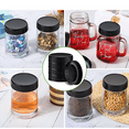 thumbnail image 6 of 60X Jar Lids Plastic Storage Caps with Rubber Seal Replacement Plastic Lids for Jars Canning Jars and More,86 mm, 6 of 7