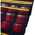 thumbnail image 4 of SSLR Mens Winter Warm Scarf Plaid Tassel Scarf Soft Long Scarves, 4 of 6