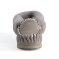 thumbnail image 5 of Aus Wooli Australia Hand Stitched Womens Sheepskin Moccasin - Light Grey, 5 of 8