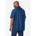 thumbnail image 3 of KingSize Men's Big & Tall Wrinkle-Resistant Short Sleeve Button Down, 3 of 5