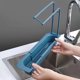 thumbnail image 5 of Sink Telescopic Shelf Kitchen Supplies Multifunctional Pull-out Storage Rack Can Hang Sink Dishwashing Cloth Rack, 5 of 9