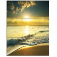 thumbnail image 2 of Yellow Sunlight over Crystal Waters - Seascape Canvas Art Print, 2 of 3