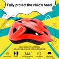 thumbnail image 4 of Greeniant Casco para niños Hueco Ajustable Duradero Protector de cabeza para niños con almohadilla interior desmontable Ciclismo Numero 3 Greeniant OD010026-03, 4 of 6