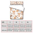 thumbnail image 4 of Advancent Juego de edredón de 3 piezas, fundas de edredón con temática de perro, fundas de almohada, juegos de cama con estampado de dibujos animados Juegos de cama LYSHDW2109250005 L Advancent HA012372-08, 4 of 6
