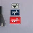 thumbnail image 4 of Signs ByLITA Classic Framed Perro Guardian Graphic Spanish Security Sign (Brushed Gold) - Medium, 4 of 6