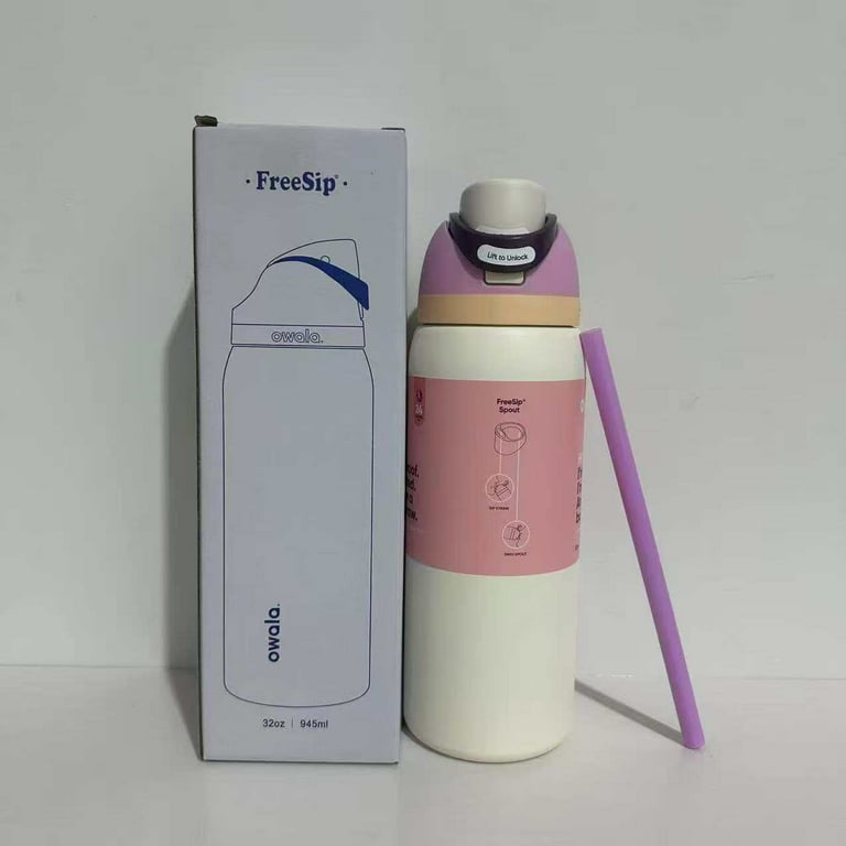 Owala, 32 oz Water Bottle, FreeSip Stainless Steel, Daybreak