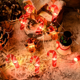 thumbnail image 4 of 2M 20LED Lights Fairy String Santa Claus Snowflake Battery Powered For Home Living Room Garden Christmas Decorative Garland Lamp, 4 of 5