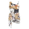 thumbnail image 6 of Whosucclay Dogs Pattern Design Girls Swimsuit, Removable Bra Girls One Piece Swimsuit for Teens, Quick Dry, 15-16 Years Old, 6 of 12
