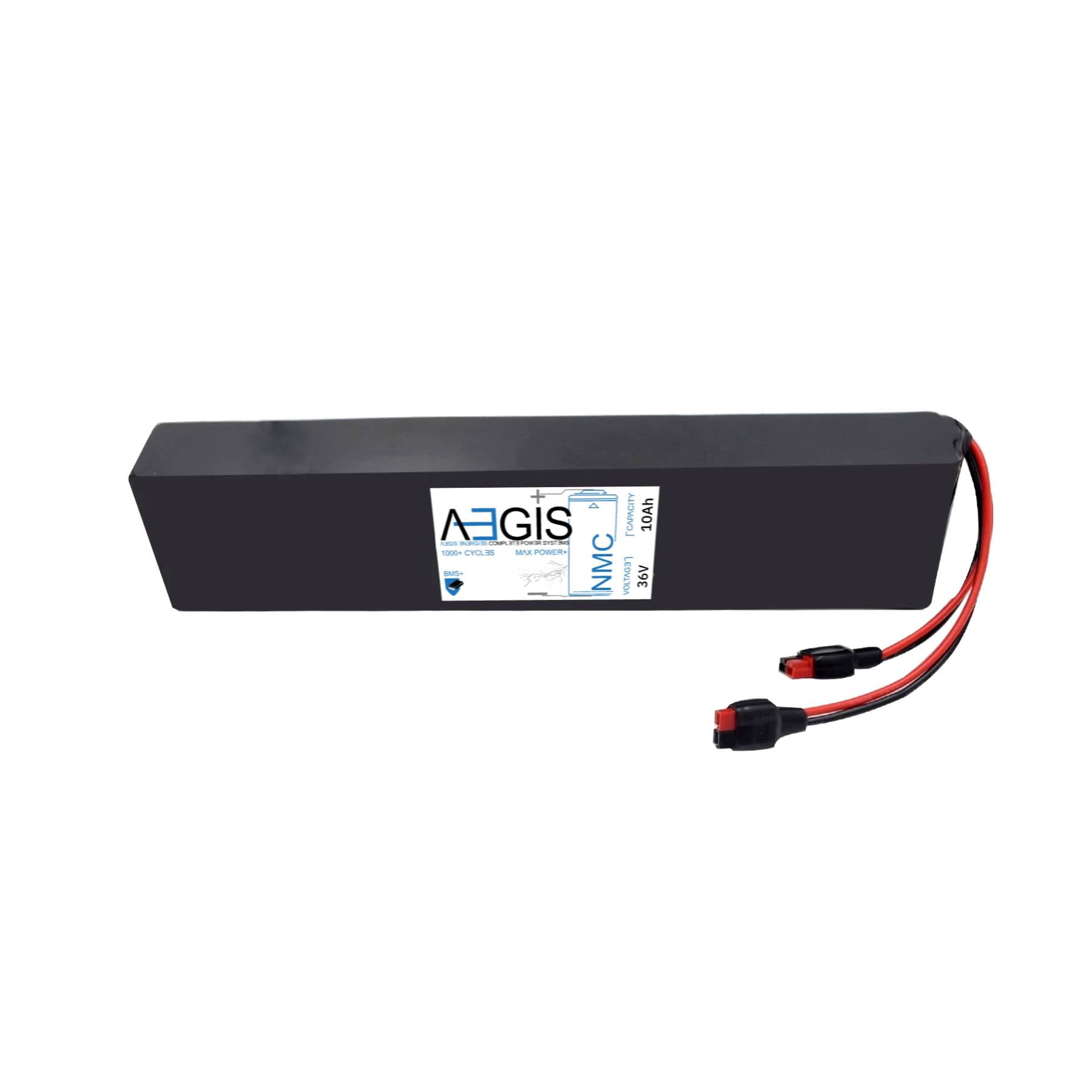 Aegis Battery 36V 10Ah Long Lithium Battery - NMC Deep Cycle Lithium-ion