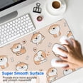 thumbnail image 4 of Long Mouse Pads for Desk,Shibainu and Love Desk Mats on Top Of Desks, Desk Mouse Pad Extra Large with 3mm Non-Slip Base and Stitched Edge for Gaming,Office,Work,Home 31.5"x11.8", 4 of 6