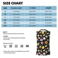 thumbnail image 5 of Lsque Flower Butterfly Print Men's Cotton Blend Sleeveless Muscle Shirts (S-3XL)- Moisture Wicking, Odor Protection, UPF 30+,XX-Large, 5 of 8