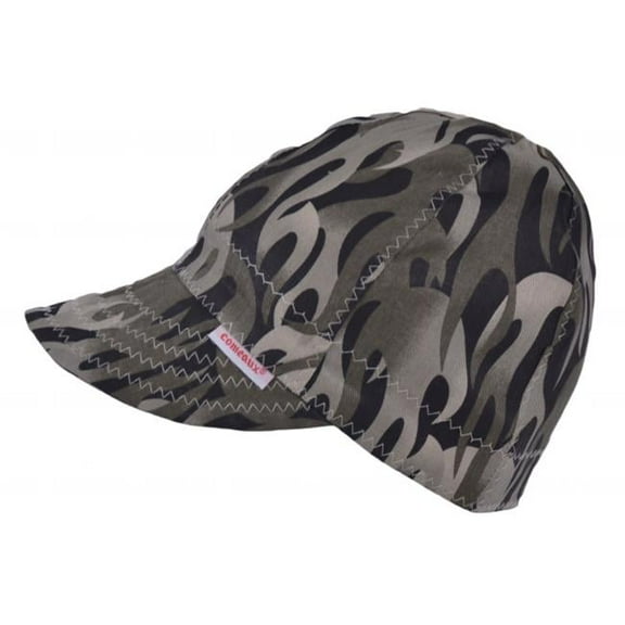 Comeaux Caps 118-2000R-6-7-8-BLK 6.87 in. Single Sided Weld Cap - Black