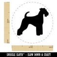 thumbnail image 2 of Airedale Terrier Bingley Waterside Dog Solid Self-Inking Rubber Stamp Ink Stamper - Black Ink - Medium 1 Inch, 2 of 7