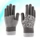 thumbnail image 5 of EeaseMX 1 par de guantes gruesos para pantalla táctil, de punto, cálidos, resistentes al viento, de invierno, para hombre (gris), 5 of 7