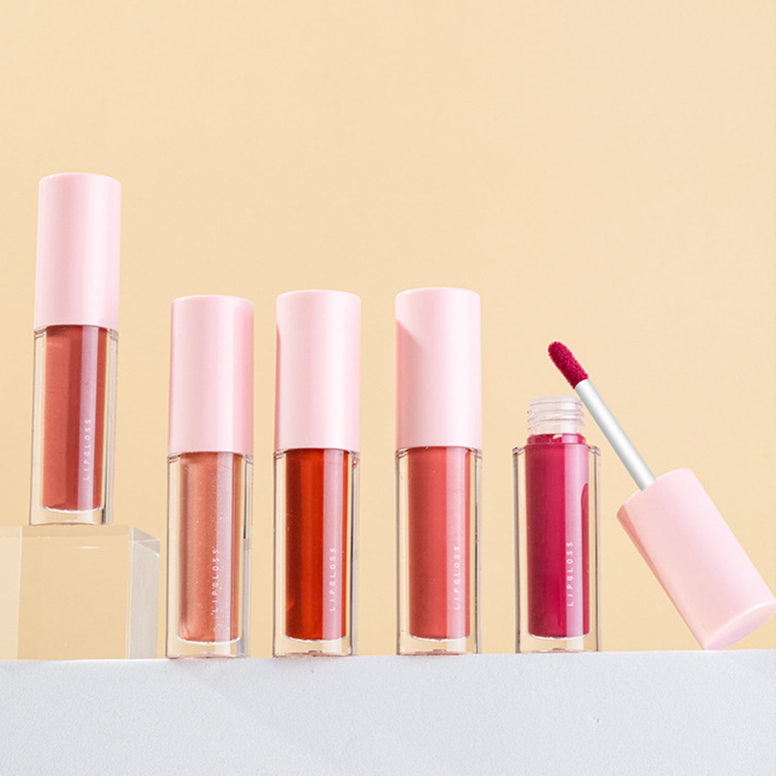 Lip Makeup Aloe Lipstick Clear Lip Gloss Glitter for Lip Gloss Making Lip Gloss Flavo Base 28 Lip Jelly Makeup Kits for Teenagers Lifter Gloss Lip Filler Lip Gloss City Lip Plumper Lip Gloss Gloss