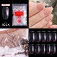 thumbnail image 1 of Fiudx Uñas Francesas Puntiagudas, Uñas de Ataúd Superlargas, Fáciles de Cortar y Pintar, Material Abs Ecológico, Ideal para Decoración de Uñas, Salón de Belleza o Fiestas, Regalo Perfecto para Tus Se, 1 of 3