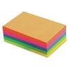 Tops Fluorescent Color Memo Sheets 20 lb 4 x 6 Assorted 500 Sheets/Pack 99622