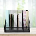 thumbnail image 3 of OUNONA Desktop Organiser File Rack Office 30.00X25.50X25.50CM Black, 3 of 8