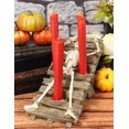 thumbnail image 3 of Ebros Skeleton Oracle Trio Candle Holder Figurine 12.5"L Ossuary Home Decor, 3 of 4