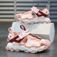 thumbnail image 4 of Boys and girls sports water sandals closed toe outdoor Pink, 4 of 5