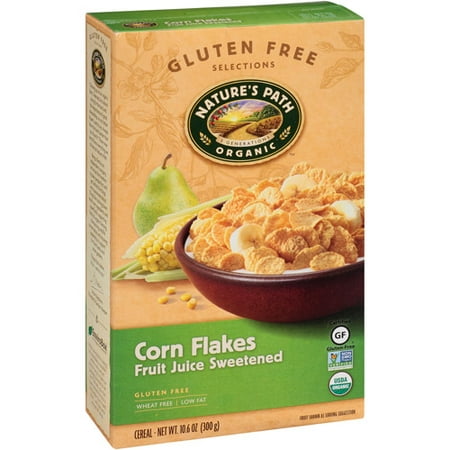 Nature's Path Organic Fruit Juice Sweetened Corn Flakes Cereal, 10.6 oz, (Pack of 12)