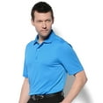 thumbnail image 1 of Monterey Club Men's X-Cool Collection Oval Texture Solid Golf Polo Shirt #1215, 1 of 2