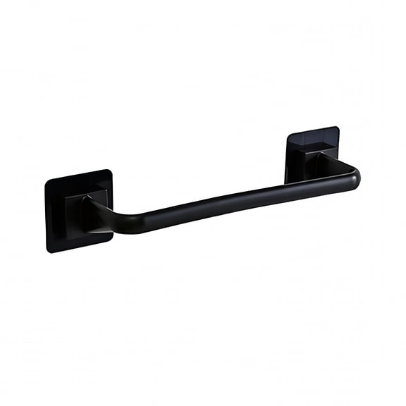 LAMIRO 1 Pcs Wall Mounted Hand Towel Bar Rack No Drill Self Adhesive Wall Mount Dish Cloth Hanger for Kitchen Bathroom
