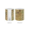 thumbnail image 3 of MUGBREW 11 Oz Ceramic Tea Cup Coffee Mug, Passport Custom Stamps, 3 of 7