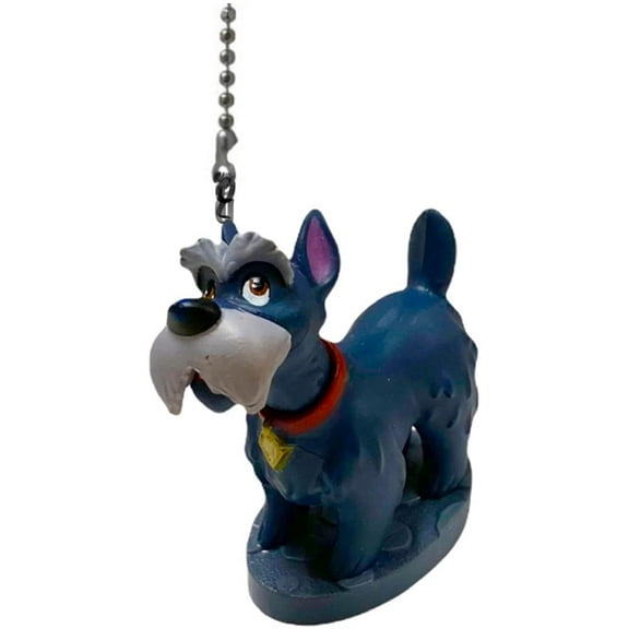Lady & The Tramp JOCK Fan Lamp Light Pull Chain PVC Figure Figurine 3.5”…