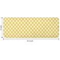 thumbnail image 7 of Yellow and White Checkerboard Pattern Kitchen Rug Mat,Kitchen Runner Rugs Non Skid Washable,Decorative Kitchen Floor Mats for Kitchen,Sink,Laundry,17"x47.2", 7 of 7
