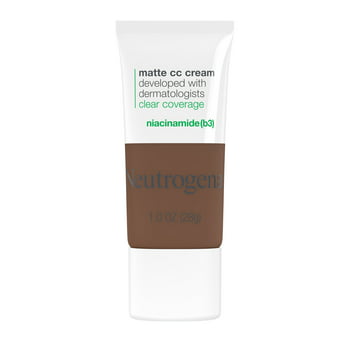 Neutrogena Clear Coverage Flawless Matte CC Cream, Truffle, 1 oz