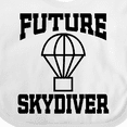 thumbnail image 4 of Inktastic Future Skydiver Boys or Girls Baby Bib, 4 of 4