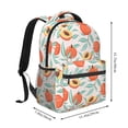 thumbnail image 2 of Easygdp Peach Mochila Ergonómica Versátil para Laptop - Múltiples Bolsillos, Correas Ajustables, Unisex para Escuela, Viajes y Actividades al Aire Libre-One Size, 2 of 5